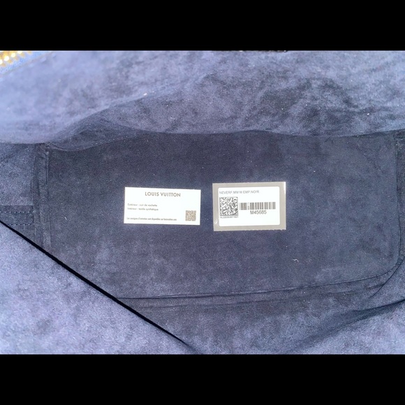 Louis Vuitton Neverfull MM Black Empreinte Leather - Picture 5 of 11